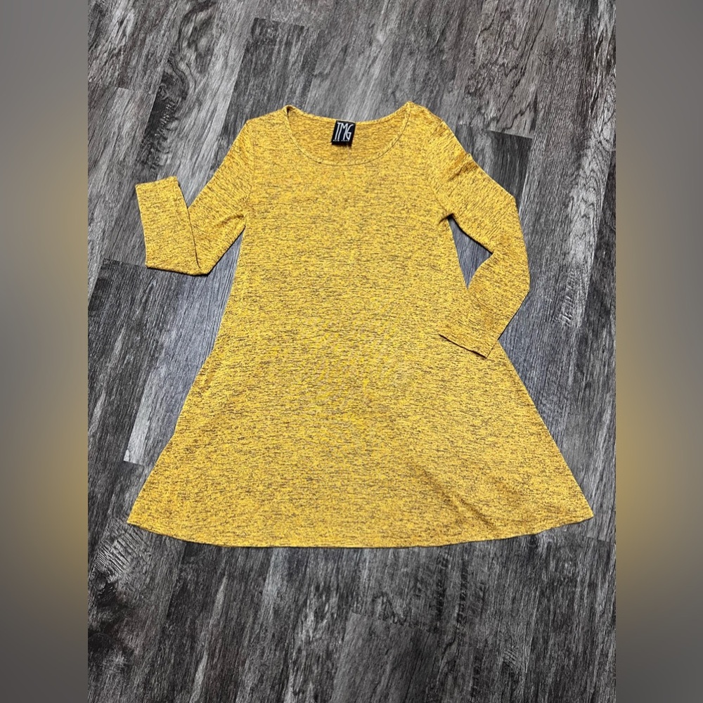GOLD Sweater DRESS Tunic 4 SEASONS Year ROUND
